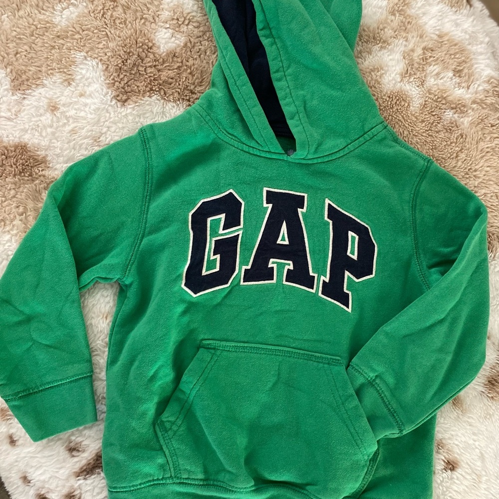GAP Kids Vibrant Green Hoodie